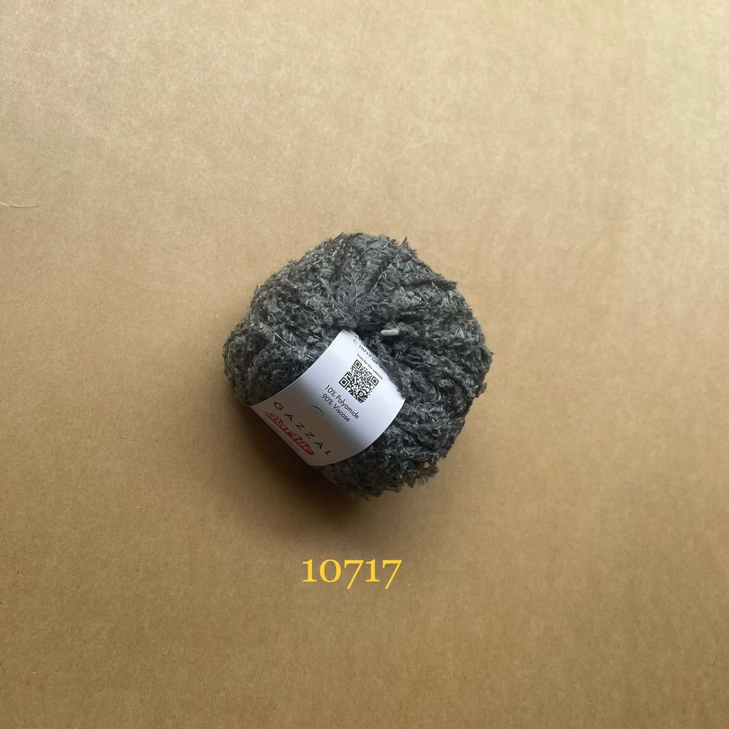 Len lông xù Barbie nhập từ Gazzal, đan móc áo, váy, khăn