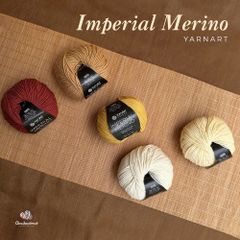 Len ấm Imperial Merino nhập khẩu từ Yarnart, đan móc áo, khăn, nón, váy