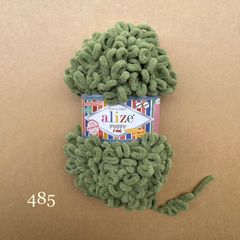 Cuộn len tết bằng tay Puffy Fine hãng Alize Yarns tết áo, khăn, vỏ gối, chăn, thảm, túi