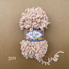 Cuộn len tết bằng tay Puffy Fine hãng Alize Yarns tết áo, khăn, vỏ gối, chăn, thảm, túi