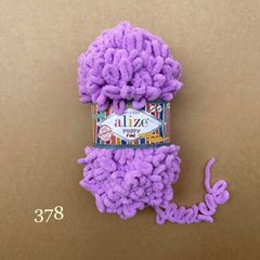 Cuộn len tết bằng tay Puffy Fine hãng Alize Yarns tết áo, khăn, vỏ gối, chăn, thảm, túi