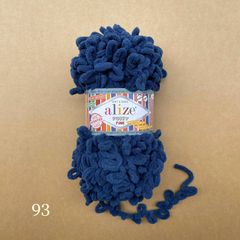 Cuộn len tết bằng tay Puffy Fine hãng Alize Yarns tết áo, khăn, vỏ gối, chăn, thảm, túi