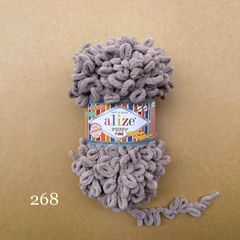 Cuộn len tết bằng tay Puffy Fine hãng Alize Yarns tết áo, khăn, vỏ gối, chăn, thảm, túi