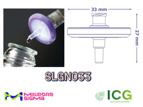  Millex™ Nylon Syringe Filter – Bộ lọc kim tiêm màng Nylon chính hãng Merck | ICGSCITECH 