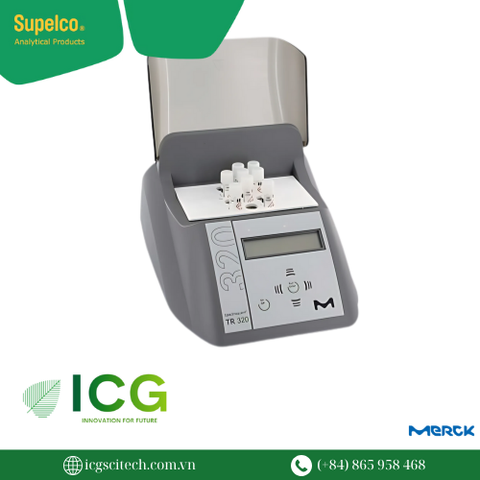  Thermoreactor TR 320 | Máy ủ nhiệt Spectroquant 12 vị trí Merck – Máy phân tích COD | ICGSCITECH 