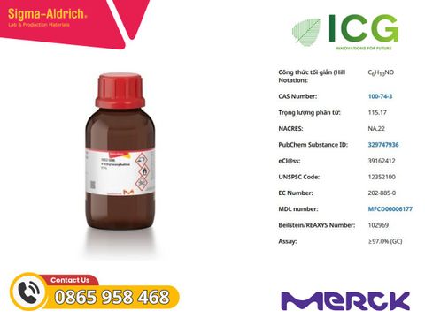  4-Ethylmorpholine ≥97.0% Merck CAS 100-74-3 (GC) 