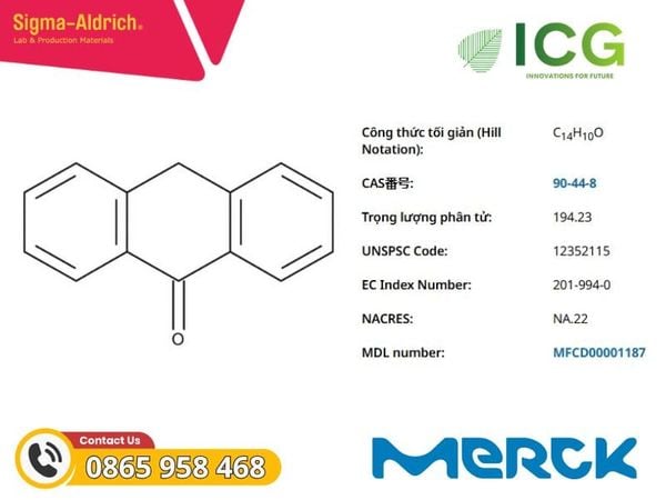 Anthrone for synthesis | Merck CAS 90-44-8 