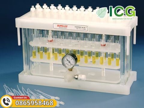  Bộ chiết pha rắn 24 vị trí Visiprep™ SPE Vacuum Manifold - 57265 Supelco 