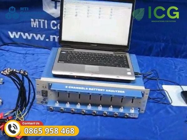  Thiết bị phân tích PIN điện hóa đa kênh MTI BST8-MA 