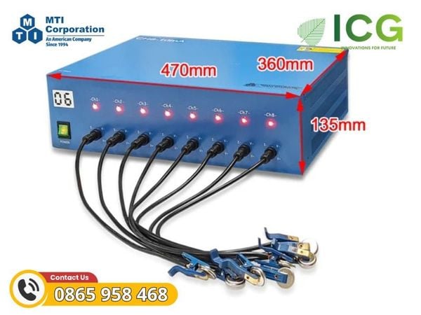  Thiết bị phân tích PIN điện hóa đa kênh MTI BST8-MA 