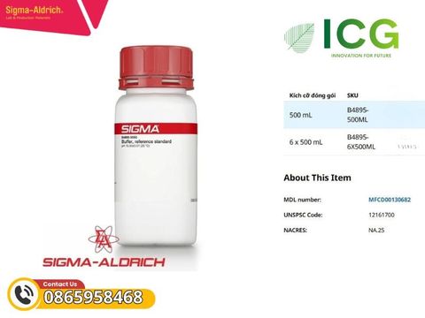  Dung dịch đệm chuẩn pH 10 Merck - Buffer, reference standard 