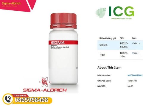  Dung dịch đệm chuẩn pH 4.00 | Buffer, reference standard Merck 