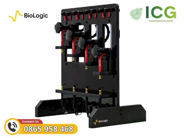  Khay đo pin hình trụ CBH-4 / CBH-8 chính hãng Bio-Logic 