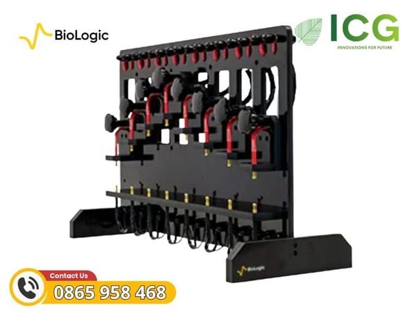  Khay đo pin hình trụ CBH-4 / CBH-8 chính hãng Bio-Logic 