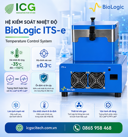  Hệ kiểm soát nhiệt độ BioLogic ITS-e chính hãng Pháp 