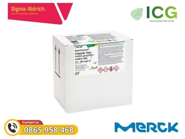  Chlorine Test Spectroquant | Merck 100086 – Thuốc thử clo quang trắc DPD 