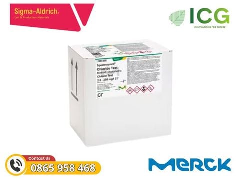  Chlorine Test Spectroquant | Merck 100086 – Thuốc thử clo quang trắc DPD 