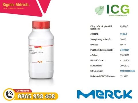  Cholesterol 92.5% (GC) | Merck CAS 57-88-5 