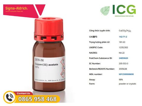  Copper(II) acetate 98% Merck CAS 142-71 