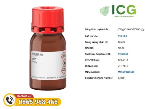  DIC 99% | Hóa chất N,N′-Diisopropylcarbodiimide Merck CAS 693-13-0 