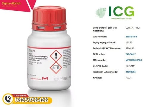  N-(3-Dimethylaminopropyl)-N′-ethylcarbodiimide hydrochloride (Commercial grade, powder) 