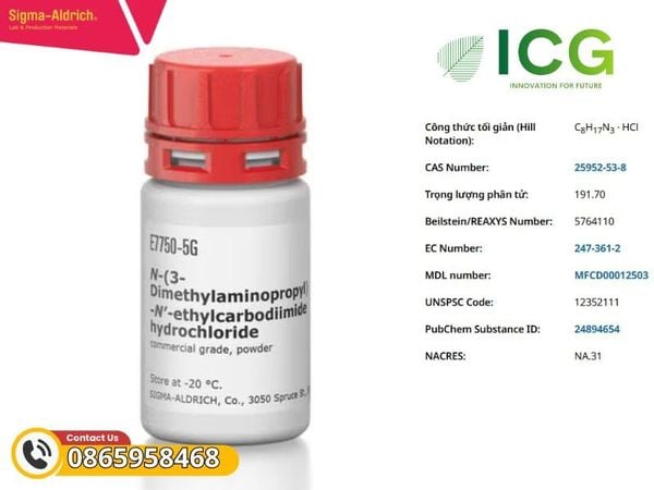  N-(3-Dimethylaminopropyl)-N′-ethylcarbodiimide hydrochloride (Commercial grade, powder) 