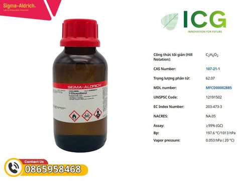  Ethylene glycol EMPLURA | Dung môi Merck CAS 107-21-1 