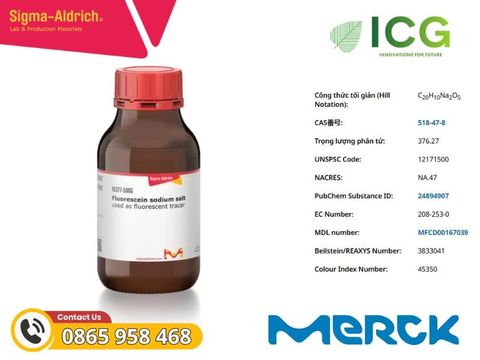  Fluorescein sodium salt Merck CAS 518-47-8 