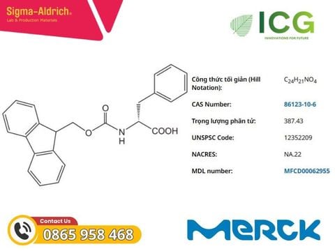  Fmoc-D-Phe-OH Novabiochem | Merck CAS 86123-10-6 