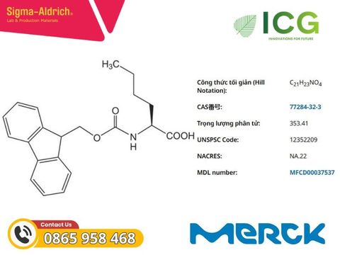  Fmoc-Nle-OH ≥98.0% | Merck CAS 77284-32-3 