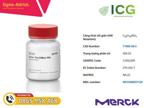  Fmoc-Tyr(tBu)-OH Novabiochem | Merck 71989-38-3 
