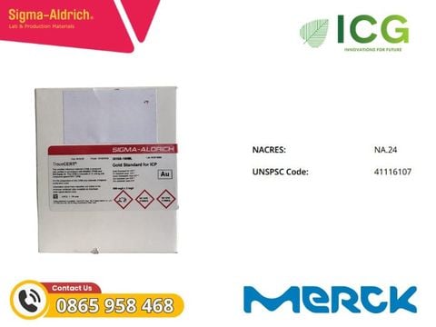  Gold Standard for ICP TraceCERT® - Merck Dung Dịch Chuẩn Vàng ICP 