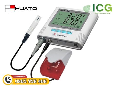  Đồng hồ đo nhiệt độ và độ ẩm HUATO A2000-TH 
