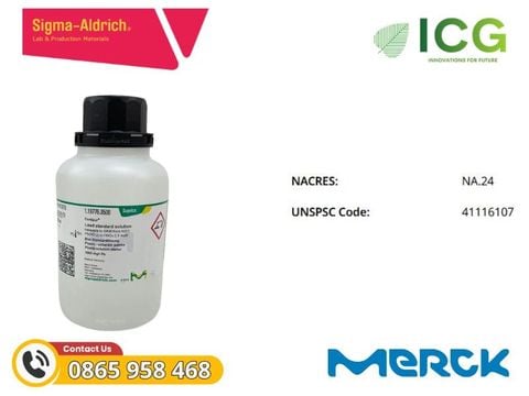  Lead standard solution Certipur – Dung dịch chuẩn chì Merck 1.19776 