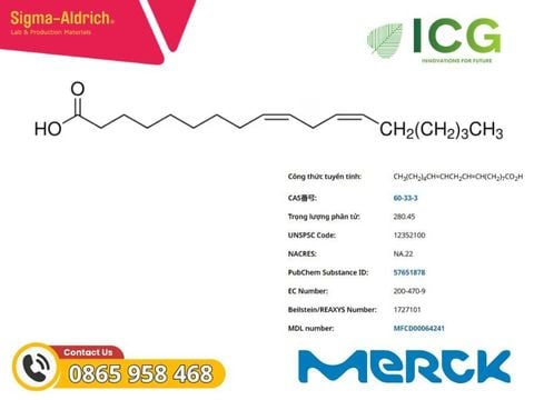  Linoleic acid technical, 58–74% | Merck CAS 60-33-3 