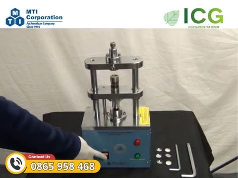  Máy dập Pin cúc áo MSK-160E MTI chính hãng điều khiển kỹ thuật số 