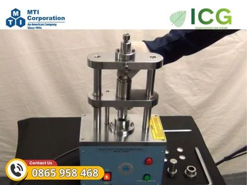  Máy dập Pin cúc áo MSK-160E MTI chính hãng điều khiển kỹ thuật số 