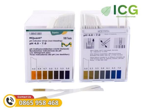  Giấy đo pH-indicator strips 4.0 - 7.0 1095420001 Merck 