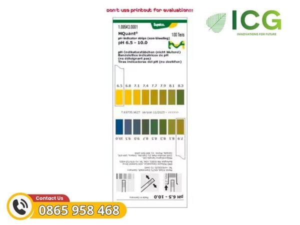  Giấy đo pH-indicator strips 6.5-10.0 1095430001 Merck 
