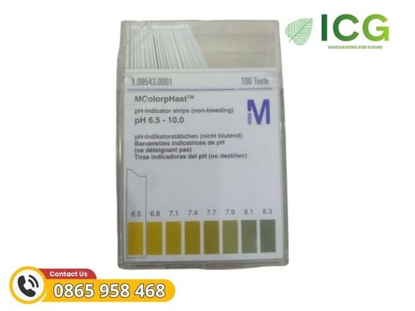  Giấy đo pH-indicator strips 6.5-10.0 1095430001 Merck 