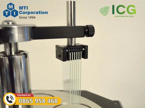  Máy tạo màng phủ nhúng PP PTL-HT-2-LD điều khiển servo, sấy hồng ngoại 
