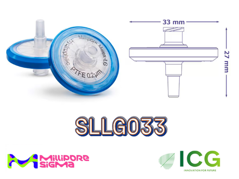  Millex™ Hydrophilic PTFE Syringe Filter – Bộ lọc màng PTFE ưa nước chính hãng Merck | ICGSCITECH 