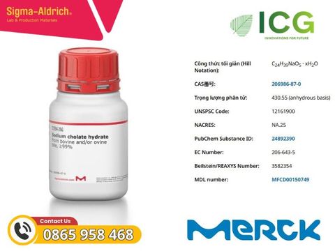  Sodium cholate hydrate ≥99% | Merck CAS 206986-87-0 