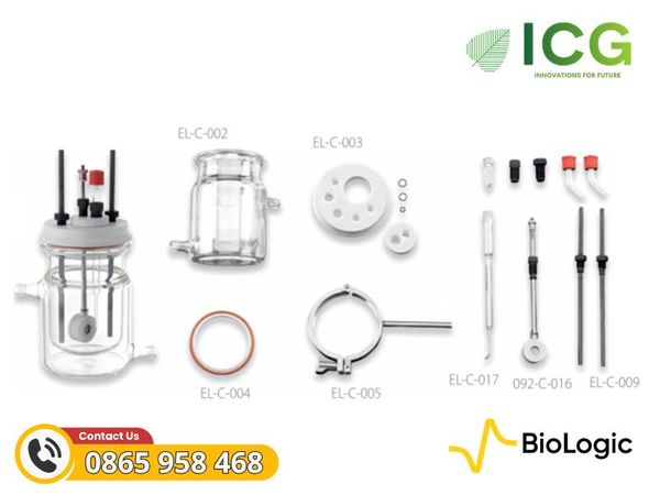  Cell điện hóa ăn mòn tiêu chuẩn 1L - Standard Corrosion Cells BioLogic 