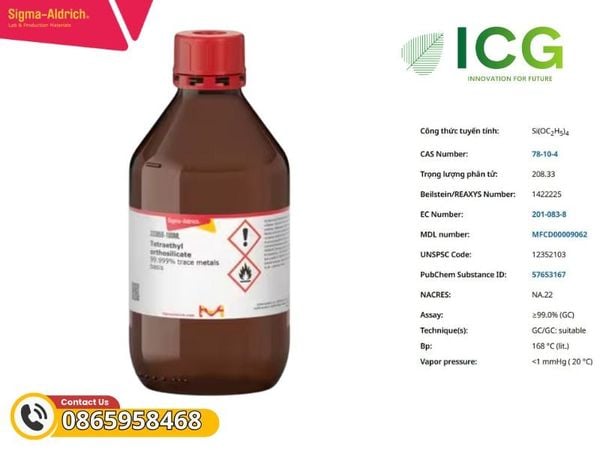  Tetraethyl orthosilicate ≥99.0% | TEOS Merck CAS 78-10-4 