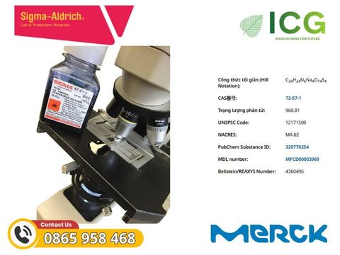  Trypan Blue solution 0.4%, suitable for microscopy | CAS 75-57-1 MERCK 