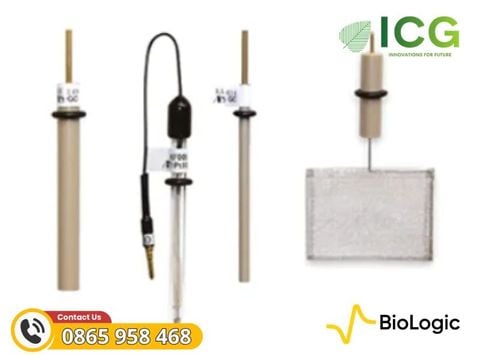  Working Electrodes BioLogic – Điện cực làm việc điện hóa 