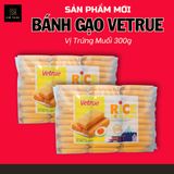  [Vị Trứng Muối] Bánh Gạo Đài Loan Vetrue Thơm Béo [300g / 116g] 