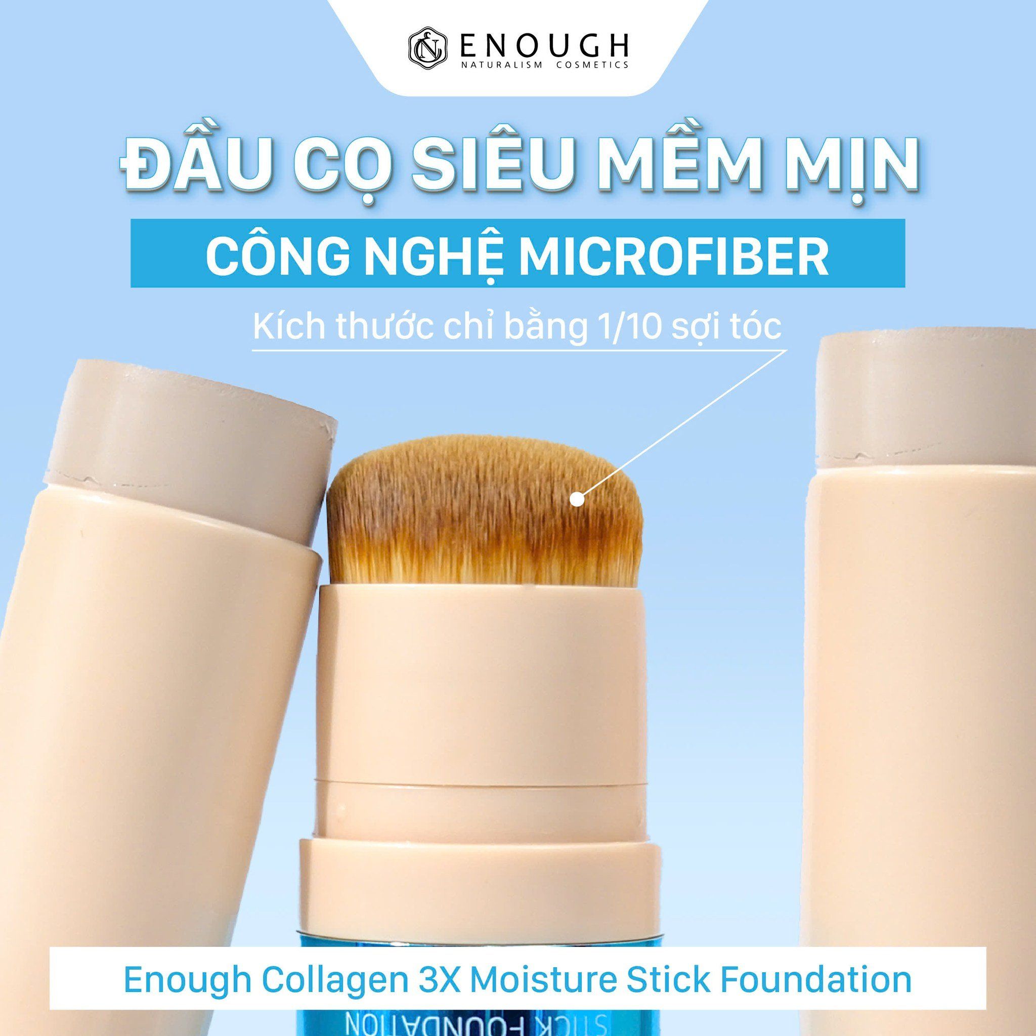 KEM NỀN DẠNG THỎI 3X ENOUGH COLLAGEN 3X MOISTURE STICK FOUNDATION