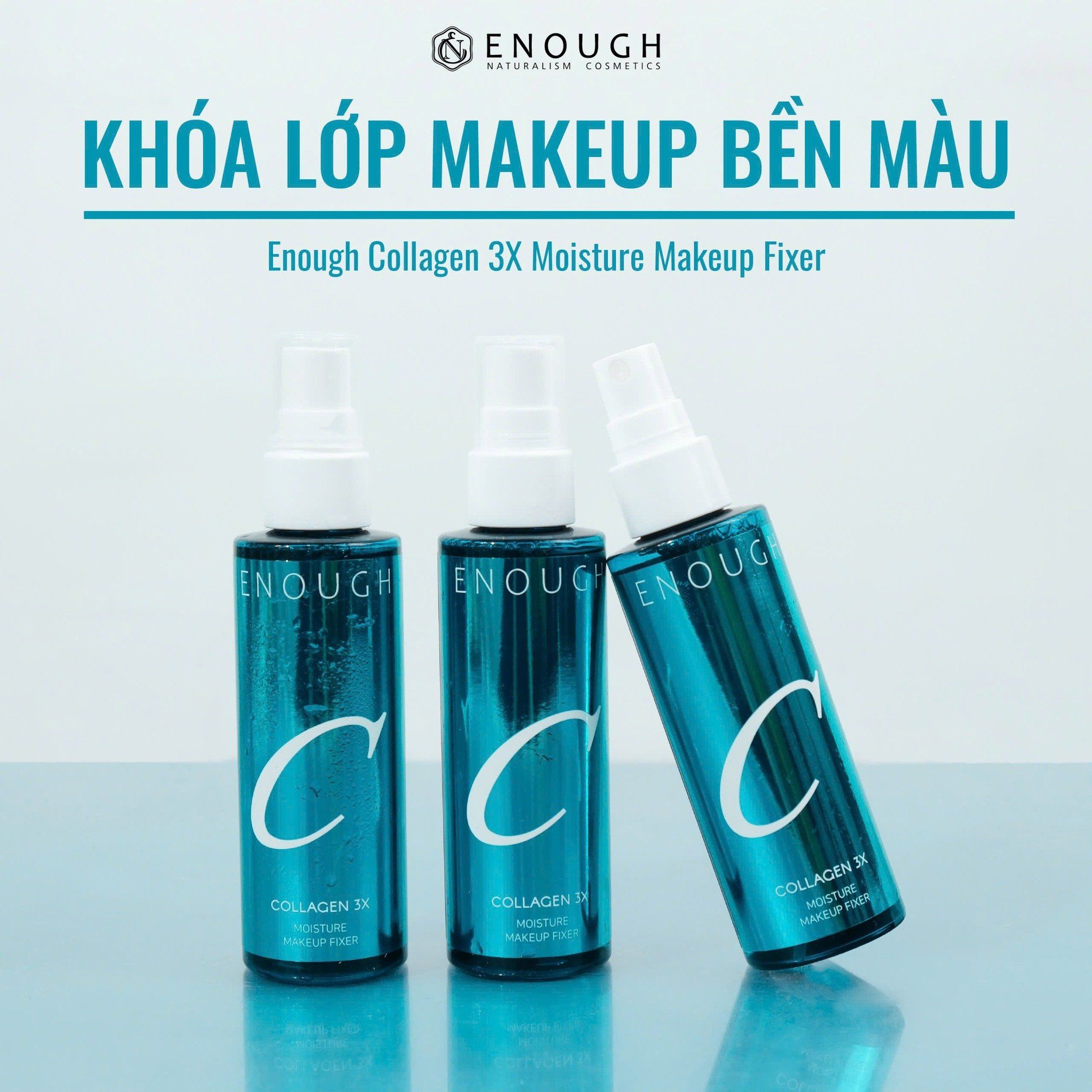 XỊT KHÓA NỀN COLLAGEN 3X ENOUGH COLLAGEN 3X MOISTURE MAKEUP FIXER 100ML